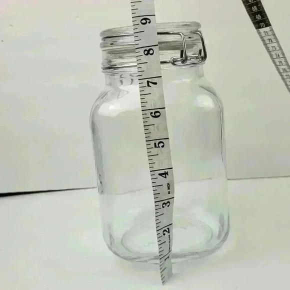 Bormioli Rocco Fido Glass Canning Jar Italian - Picture 5 of 6